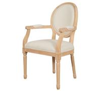 Biscottini Sedia imbottita in legno massello di olmo Poltrona dimensioni larghezza