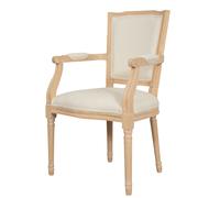 Biscottini Sedia imbottita in legno massello di olmo Poltrona dimensioni larghezza