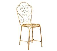 Biscottini Sedie da Giardino in Ferro 97x45x50 cm - Sedie da Esterno Vintage - Arredo Giardino e Terrazzo - Sedia Ferro Battuto