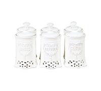 Biscottini Set da 6 contenitori ermetici per alimenti - Contenitori cibo 6 - Contenitori cucina - Contenitori alimentari - Organizer cucina