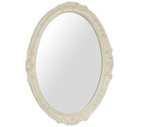 Biscottini SPECCHIERA DA PARETE IN LEGNO FINITURA BIANCA ANTICATA MADE IN ITALY Specchio