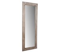 Biscottini Specchio da parete in legno massello RUSTICO effetto antico dipinto Offerta