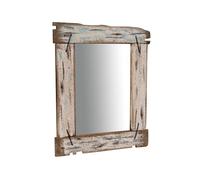 Biscottini Specchio da parete L48,5XPR3,5XH59,5 rustico - Specchio decorazioni casa - Specchio camera da letto - Specchio bagno - Arredamento casa