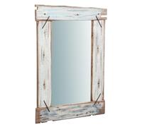 Biscottini Specchio da parete L60,5XPR3,5XH90,5 rustico - Specchio decorazioni casa - Specchio camera da letto - Specchio bagno - Arredamento casa