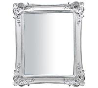Biscottini Specchio da tavolo per trucco e decorativo 32x2x27 cm | Solido specchio da scrivania | Specchio tondo con supporto