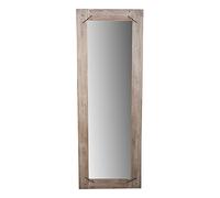 Biscottini Specchio shabby 181 x 63 x 2 cm Made in Italy | Specchio vintage da parete | specchio da parete | Specchio da parete legno