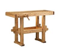 Biscottini Tavolo alto da lavoro L130,5XPR69,5XH90,5 Made in Italy - Banco da lavoro - tavolo cucina - Tavolo carrello porta attrezzi - Tavolo da lavoro