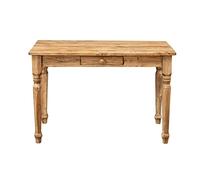 Biscottini Tavolo da cucina con cassetto 122x82x80 cm | Tavolo in legno massello | Tavolo soggiorno artigianale