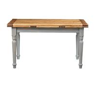 Biscottini Tavolo legno massello 142x82 cm | Tavolo allungabile cucina artigianale Made in Italy