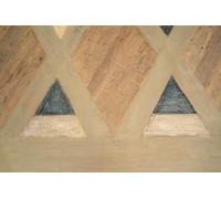 Biscottini Tavolo legno massello L250,5xPR100,5xH78,5 cm Made in Italy - Tavolo legno grezzo riciclato - Tavolo da pranzo in legno massello - Tavolo sala