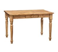 Biscottini Tavolo scrittoio Country in legno massello di tiglio. Made in Italy Offerta