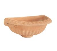 Biscottini Vasca per Fontana da giardino in terracotta Fontanella a muro da este
