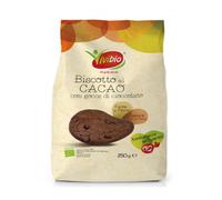 Biscotto al Cacao con Gocce di Cioccolato, 250 grammi