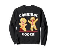 Biscotto Cannibale di Pan di Zenzero Divertente Halloween Felpa