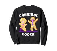 Biscotto Cannibale di Pan di Zenzero Divertente Halloween Felpa