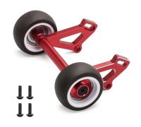 Biscotto Cocktail Per Arrma Per Outcast Per Kraton 6S Per BLX 1/8 | Parte auto RC con barra impennata accelerazione stabile riduzione danni al telaio posteriore camion(Red)