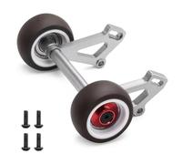 Biscotto Cocktail Per Arrma Per Outcast Per Kraton 6S Per BLX 1/8 Parti | Parte auto RC con barra impennata accelerazione stabile riduzione danni al telaio posteriore camion(Silver)