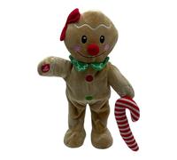 Biscotto di Babbo Natale Ballerino con Musica Natalizia Sicuro a batterie Gioco