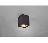 BISCUIT CUBO SPOT ORIENTABILE NERO + ORO L. 9,6 X 9,6CM H. 12,5CM 1 LUCE ATTACCO GU10