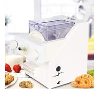 Biscuit Maker - Macchina automatica per biscotti, 180 W ad alta velocità, 8 ugelli e 6 stampi per biscotti per cucine domestiche e negozi di dessert