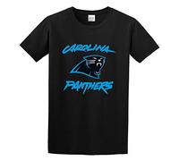 BISEGRLIN Men's Carolina Pantherso Neck Men T Shirt T-Shirts Black S