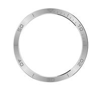 BISEL INF Garmin Tactix 8 47mm Bezel: Silver-Gray Time Zone Edition Argento, acciaio inossidabile