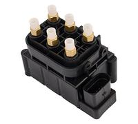 Bisenya Blocco valvole delle sospensioni pneumatiche Unità valvola 4F0616013 compatibile con A6 S6 4F 4B C5 C6 4Z7616013 Valvola del sistema di aria compressa 10 pin