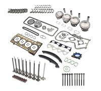 Bisenya Guarnizione della testata, Kit pistone e catena di distribuzione compatibile con 1.4 TSI TFSI 122PS 150PS 160PS CAV CAX CTH CMS CTK 03C107065BF 03C109287G 03C109469K