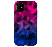 Bisessuale Tie Dye Boho Bi Pride Bandiera Colori Rosa Viola Custodia per iPhone 11