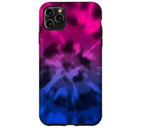 Bisessuale Tie Dye Boho Bi Pride Bandiera Colori Rosa Viola Custodia per iPhone 11 Pro Max