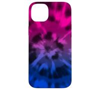 Bisessuale Tie Dye Boho Bi Pride Bandiera Colori Rosa Viola Custodia per iPhone 14 Plus