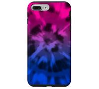 Bisessuale Tie Dye Boho Bi Pride Bandiera Colori Rosa Viola Custodia per iPhone 7 Plus/8 Plus