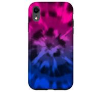 Bisessuale Tie Dye Boho Bi Pride Bandiera Colori Rosa Viola Custodia per iPhone XR