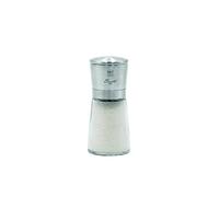 Bisetti Salt Macina Sale Tappo, Acciaio Inossidabile, Argento/Trasparente