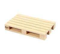 Bisetti Tagliere Legno (20x12cm) mini pallet Naturale 26121