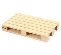 Bisetti Tagliere Legno (30x20cm) mini pallet Naturale 26122