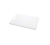 Bisetti Tagliere TG35251 in plastica 35x25 cm con maniglia e piedini Bianco