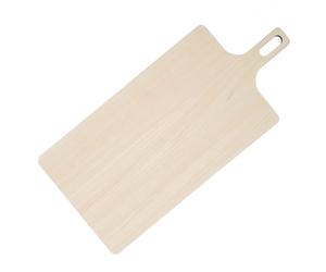BISETTI TAGLIERE RETTANGOLARE CON MANICO CM 36X20 HPL FRASSINO