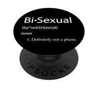 Bisexual Definition: Not a Phase PopSockets PopGrip Adesivo