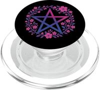 Bisexual Pentagram Wiccan Pagan Bi Pride Flag Boho PopSockets PopGrip per MagSafe