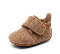 Bisgaard Baby Wool, Pantofole Bambina, Marrone (Camel 46), 19 EU