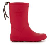 Bisgaard - Rain Boot Star, Stivale in Gomma per bamabini, Rosso (Rot (10 Red)), 22