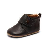 Bisgaard Pantofole unisex Baby Velcro Star, Nero, 27 EU