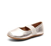 Bisgaard Ragazza Ballet Ballerine Chiuse, Argento, 36 EU