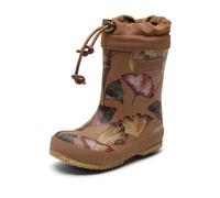 Bisgaard Thermo, Stivali in Gomma Unisex - Bambini e ragazzi, Camel Flowers, 34 EU