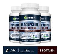 Bisglicinato di magnesio - Chelato ad alto assorbimento, supporto