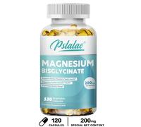 Bisglicinato Di Magnesio- Supporto Per Il Sonno, Salute Delle Ossa E Dei Muscoli