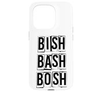 Bish Bash Bosh No Fuss Custodia per iPhone 15 Pro