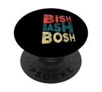 Bish Bash Bosh tutto fatto facile PopSockets PopGrip Adesivo