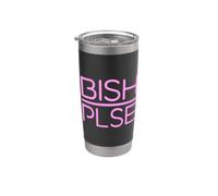 BISH PLSE BISH PER FAVORE Bicchiere termico in acciaio inox doppia parete